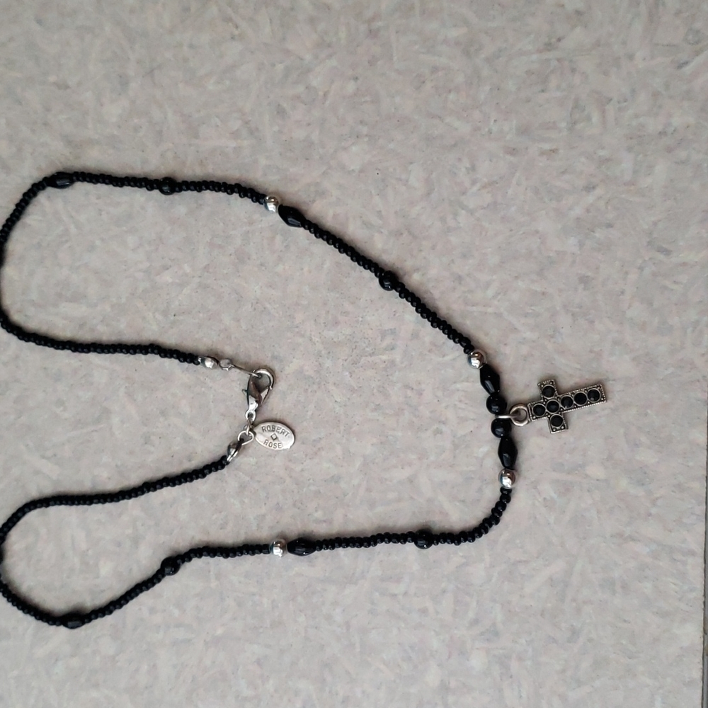 Robert Rose beaded necklace